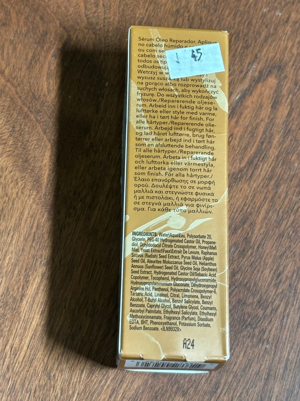 Bumble and bumble Repair Oil Serum - Metallic Gold Bottle